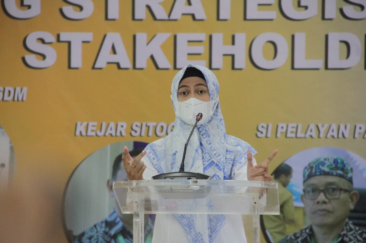 Bupati Nunukan, Hj. AsminLaura, S.E., M.M., Ph.D (INNA/DIKSIPRO)