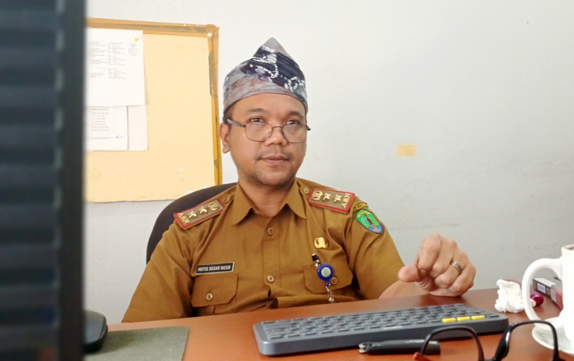 Kabid PPIK pada BKPSDM Kabupaten Nunukan, Mutiq Hasan Nasir, (ADHE/DIKSIPRO)